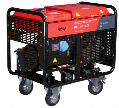 Дизельный генератор Fubag DS 11000 A ES с электростартером и коннектором автоматики