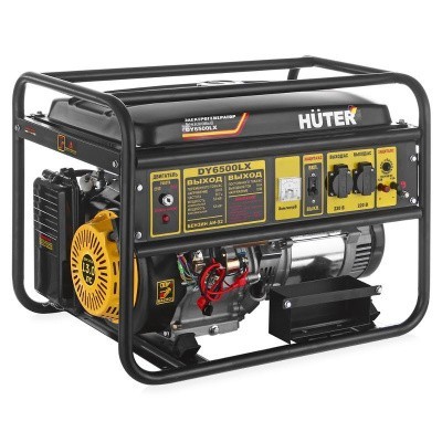 Бензиновый генератор Huter DY6500LX