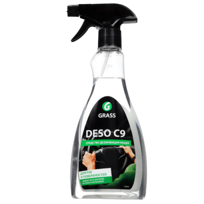 Дезинфицирующее средство GRASS "DESO C9" для рук, 500мл