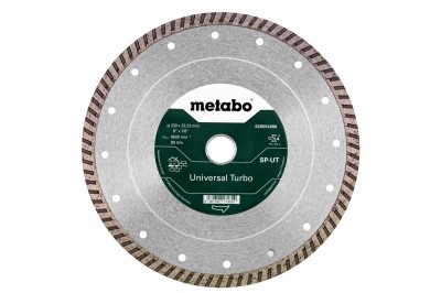 Алмазный отрезной диск Metabo SP-UT универсальный TURBO 230x22,23 мм