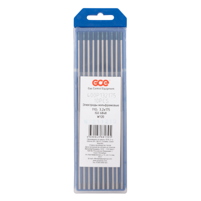 Электрод KRASS WY-20 Темносиний, 3,2х175 мм, легирующие элементы: 1,8-2,2% YtO2 (оксид иттрия) (набор 10 шт)