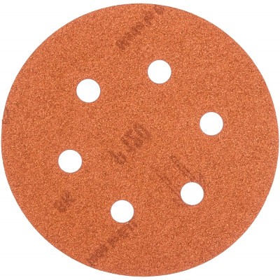 Лист шлифовальный на бумажной основе (5 шт; 150 мм; G120) AEG 4932430457