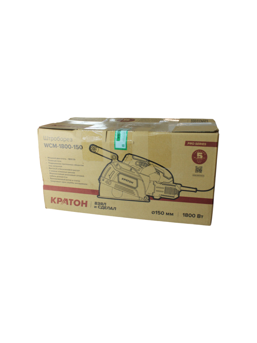 Фото Штроборез Кратон «Pro Series» WCM-1800-150 от002004157