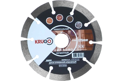 Диск алмазный Krugo сегмент