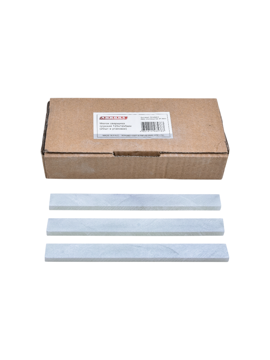 Фото Мелок сварщика Aurora плоский 125x12x5 мм (20 шт) от001001416