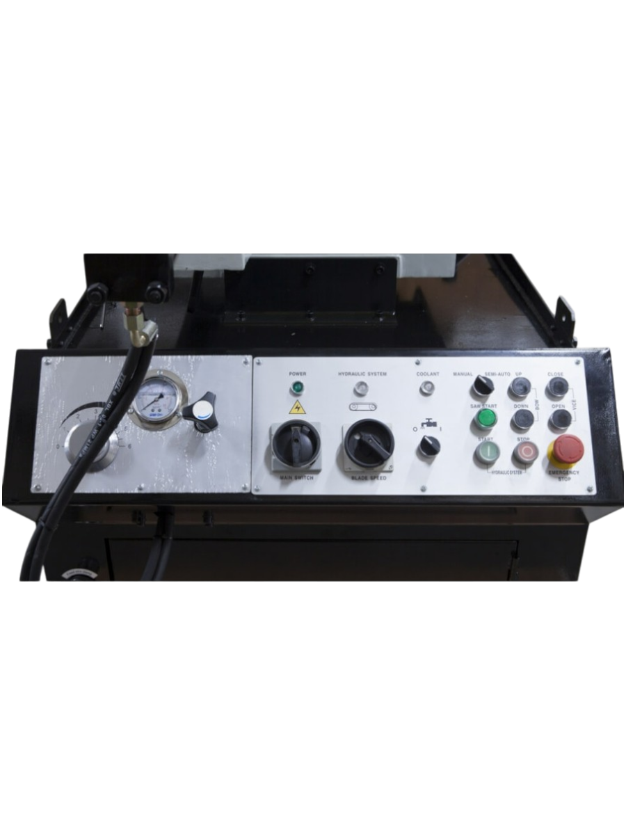 Фото Станок ленточнопильный Stalex BS-460G (стандартное исполнение модели, 27мм, 40/80 м/мин, 2,2кВт) от018000263