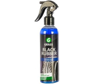Полироль для шин GRASS "Black Rubber" водная основа, 250мл