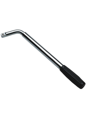 Ключ баллонный Г- образный 1/2" телескопический Кратон, со менными головками 17 х 19/ 21 х 23 мм, 360-500 мм.