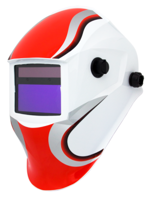 Маска сварщика Хамелеон Оберон PROFI (RED) TRUE COLOR, DIN 9-13