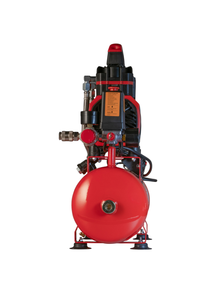 Фото Компрессор PASSAT-8 BLACK 4G тихий, без масл. (8л, 170л/мин, 0.9кВт) от001001444