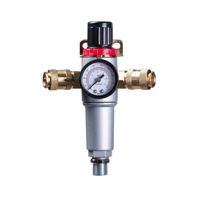 Фильтр с регулятором давления Fubag FR-003 с манометром, наружная резьба, 0-12бар, 3/8 дюйма