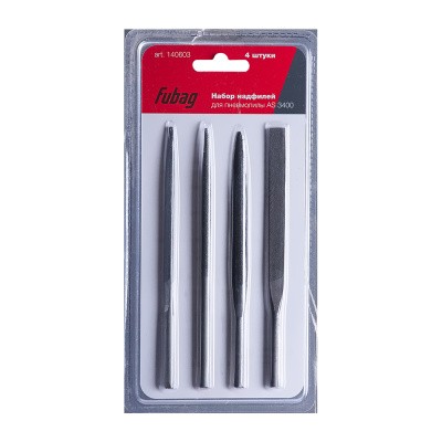 Набор надфилей для пневмопилы Fubag AS3400 4шт.