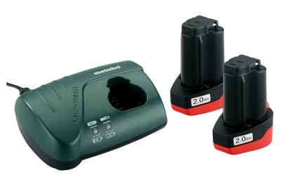 Комплект Metabo Basic-Set 2 аккумуляторных блока + зарядное устройство LC 40