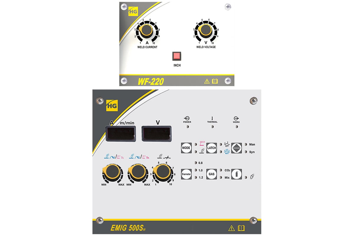 Фото Полуавтомат сварочный HUGONG ТСС EMIG 500S III от011000031