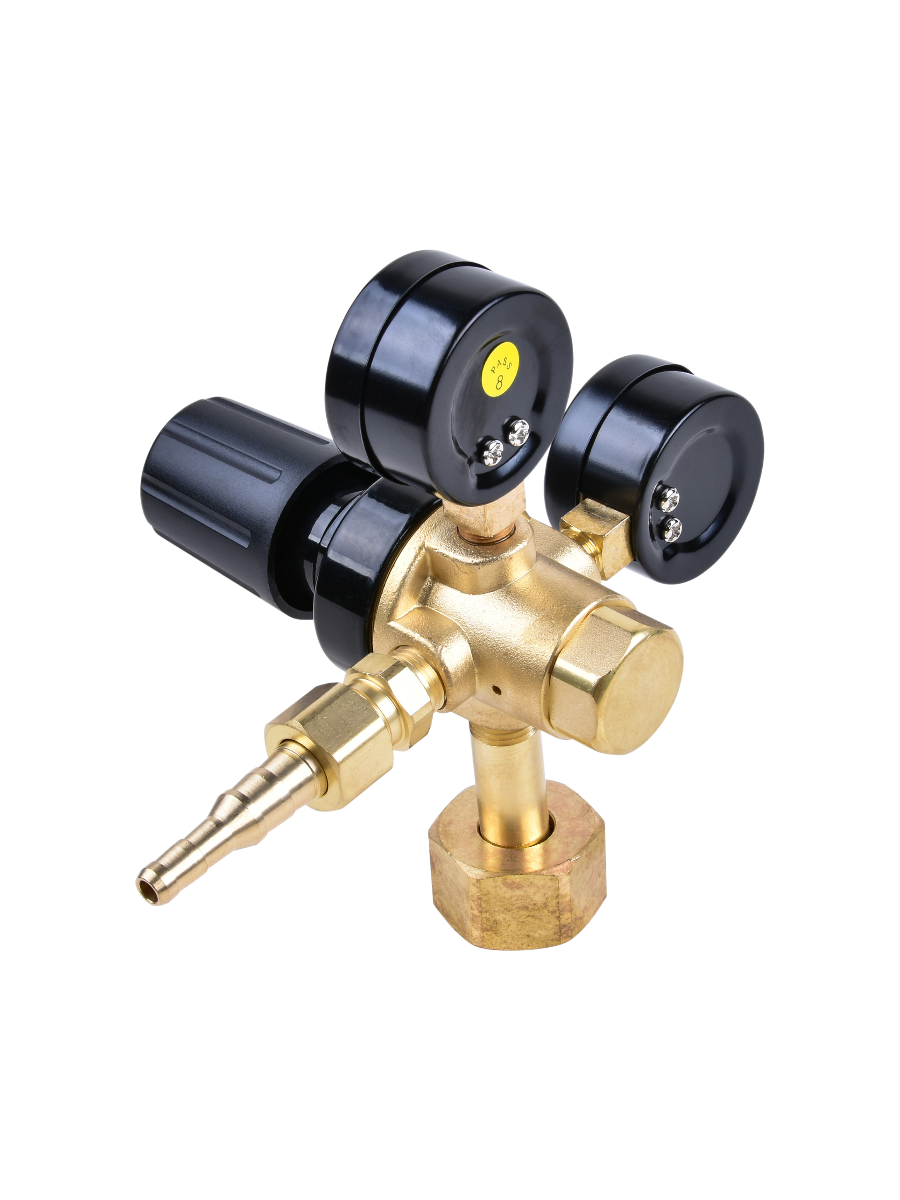 Фото Регулятор расхода газа Aurora У-30/АР-40-5, 2 ступени, латунь от001001399