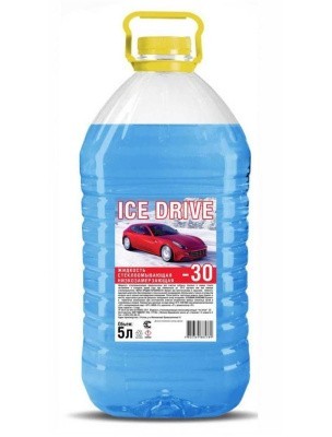 Жидкость стеклоомывающая ICE DRIVER (до -30гр), 5л