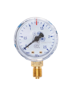 Манометр Кислородный 10/15 МПа, 50 мм, NPT1/4 KRASS