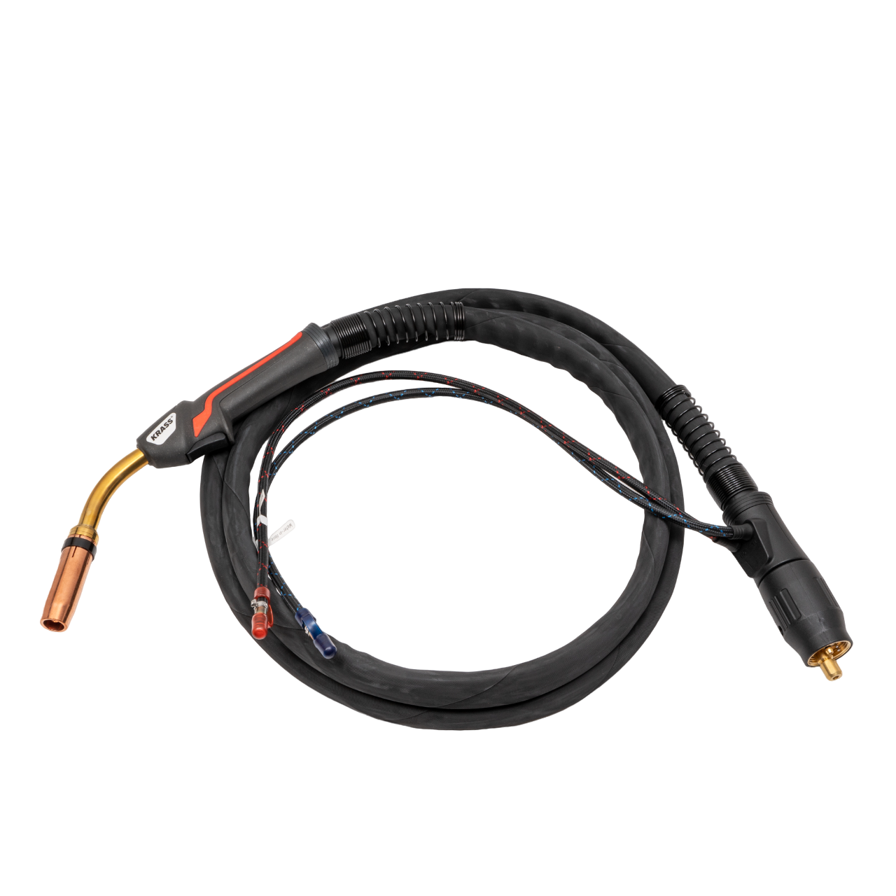 Фото Горелка сварочная MIG 501D (H2O), 3 м, 500 А СО2 (ПН 60%) KRASS от015000236