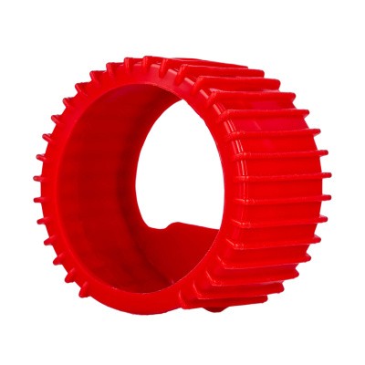 Кожух (бампер) на манометр ПТК ф50 мм (красный С3Н8 )