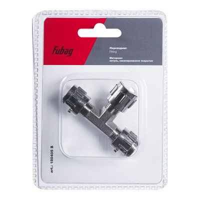 Переходник Fubag с тремя байонетными гайками, блистер 1 шт.