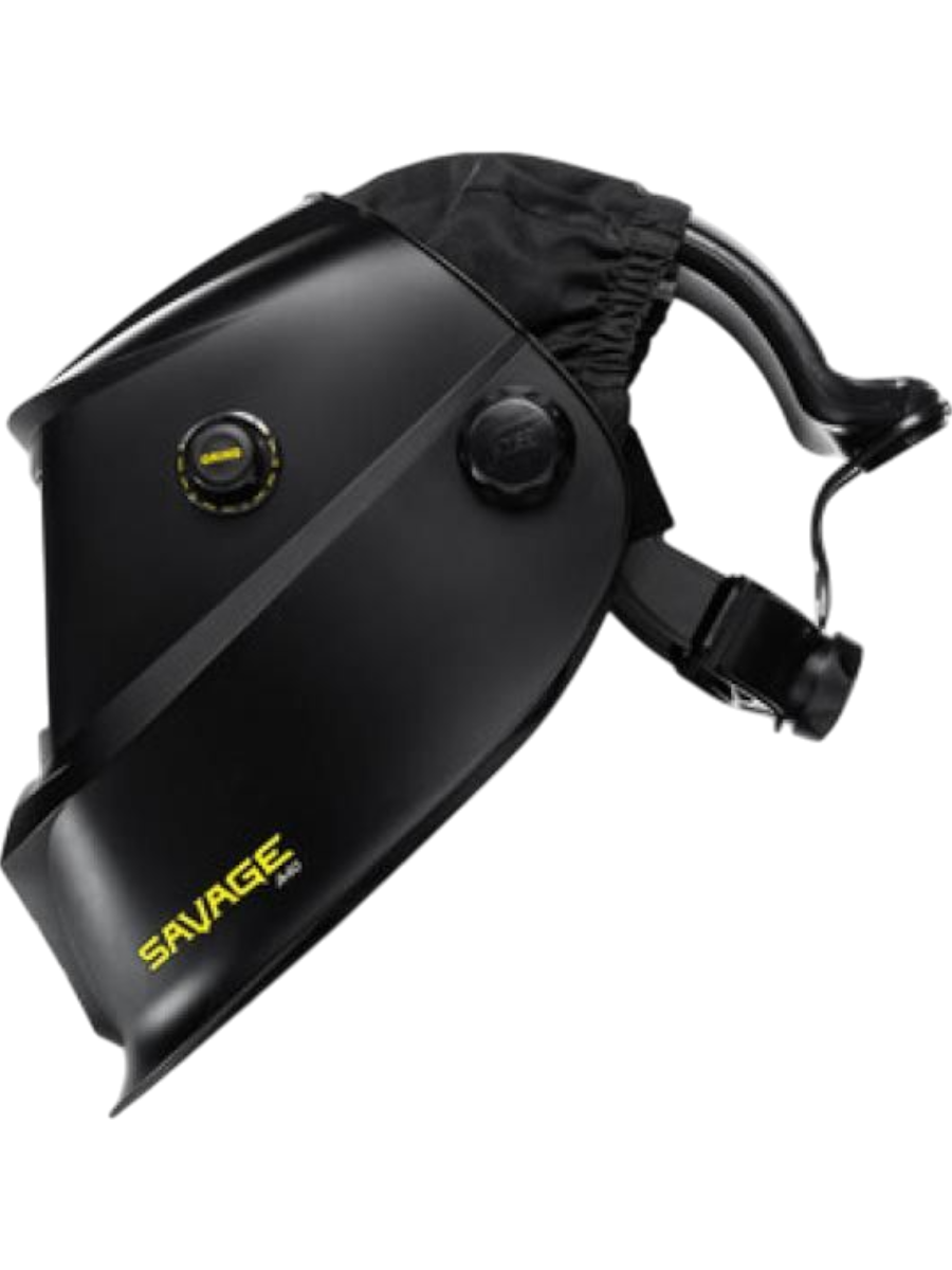 Фото Сварочная маска ESAB SAVAGE A40 for air (Черная, Сменные батареи) 700500400