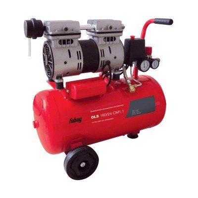 Смотреть компрессор безмасляный малошумный fubag ols 160/24 cm 1.1 на сайте «От и До.ру» Компрессор безмасляный малошумный Fubag OLS 160/24 CM 1.1