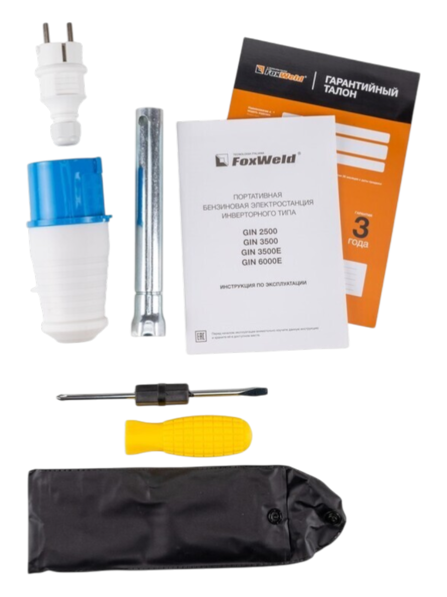 Фото Генератор бензиновый инверторного типа GIN 6000E от010001817