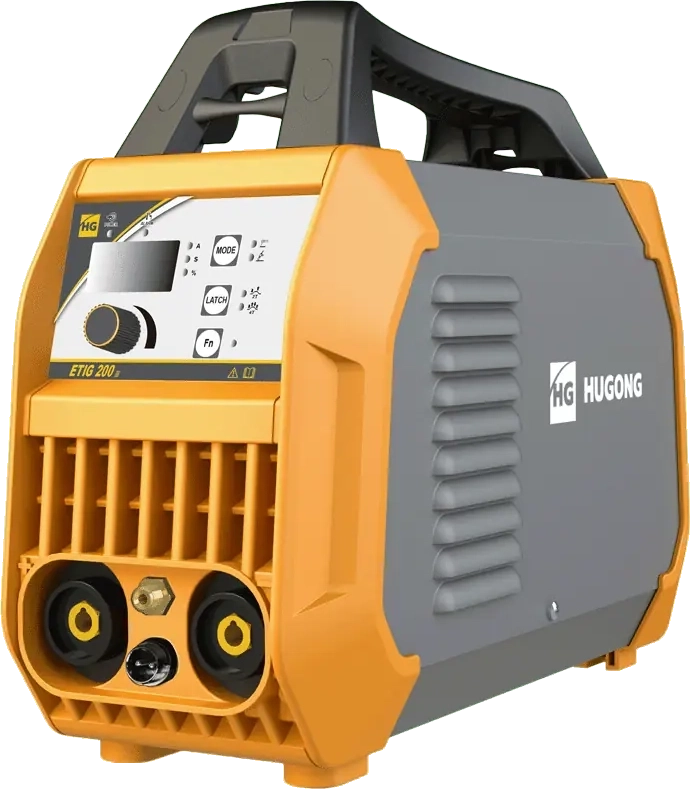 Фото Аппарат аргонодуговой сварки HUGONG ETIG 200 III + Краги сварщика спилковые 5-ти палые HG от011000233