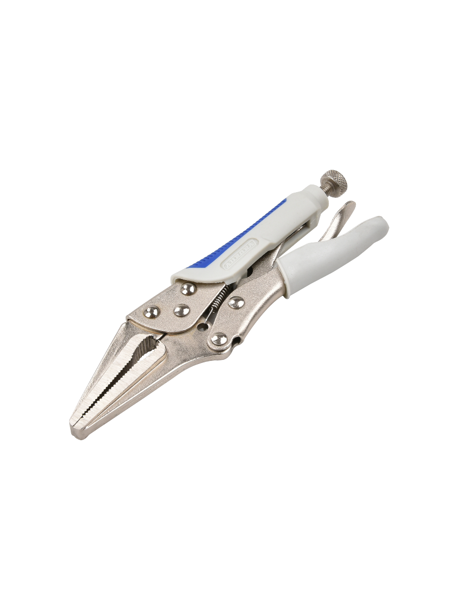 Фото Ручной зажим Aurora с прямыми губками и фиксатором 170 мм от001001421