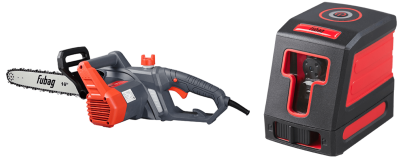 Электропила Fubag FES2016С + Уровень лазерный Crystal 10R VH