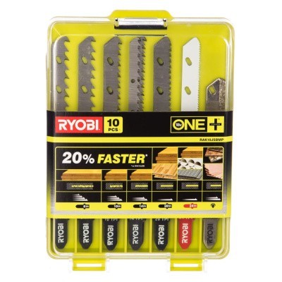Ryobi Набор пилочек для лобзика 10шт 5132002812