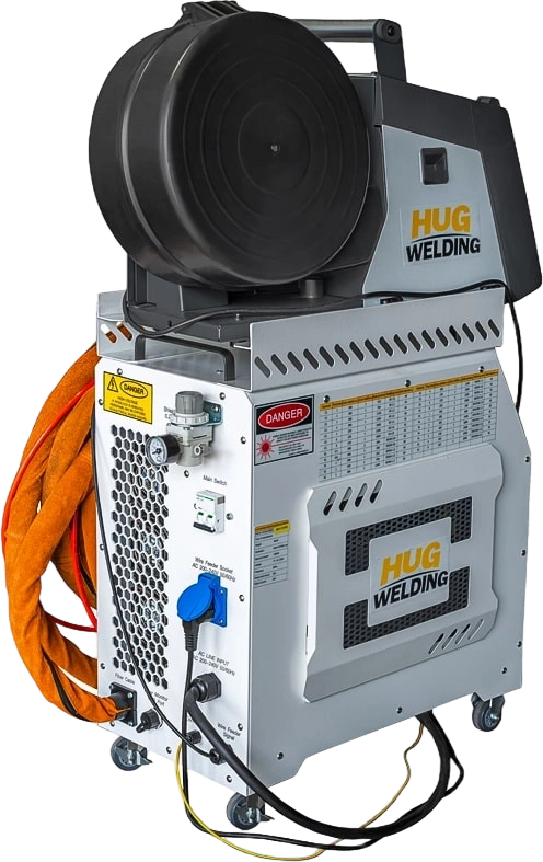 Фото Аппарат для ручной лазерной сварки, резки и очистки HUGONG HGLW-1240AIR от011000280