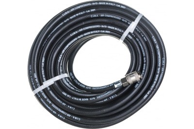 Шланг с фитингами рапид Fubag, маслостойкая термопластичная резина, 20бар, 8x13мм, 20м