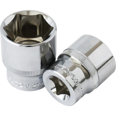 Головка торцевая Кратон 6-гранная 1/2" 19 мм