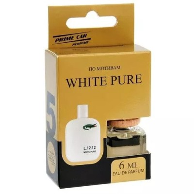 Ароматизатор-бутылочка Prime Car Perfume по мотивам (White pure), 6 мл