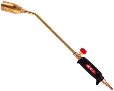 Горелка для кабельных работ ГВ-100-Р (Фстакана=35 мм, L=510 мм рычажная)