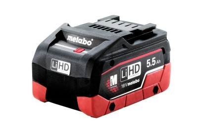 Аккумулятор Metabo LiHD 18В 5.5 Ач в новом дизайне