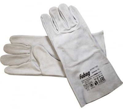 Сварочные краги Fubag FWGN 10GR без подкладки, серые