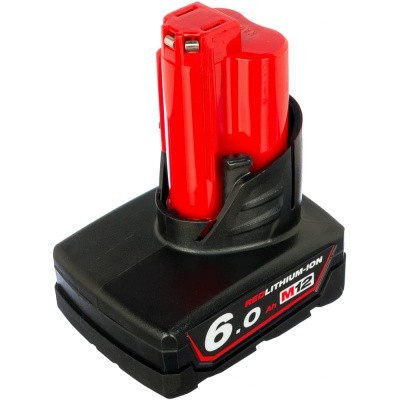 Аккумулятор M12 B6, Li-Ion, 6 Ач Milwaukee 4932451395