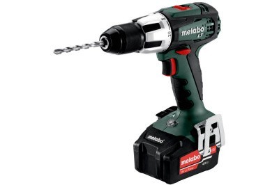 Аккумуляторная ударная дрель Metabo SB 18 LT 2х4.0 Ач