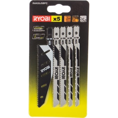 Ryobi Набор пилок для лобзика RAK05JSBFC 5132002697