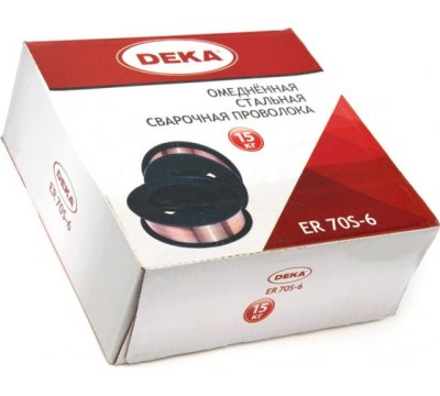 Сварочная проволока DEKA ER70S-6 1.2 мм 15 кг