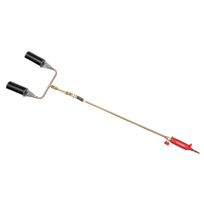 Горелка кровельная KRASS ГВ-131 (2хФстакана=50 мм, L=1032 мм вентильная) Двухфакельная