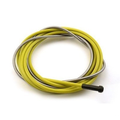 Направляющая спираль Abicor Binzel 2,5х4,5х5400 мм (для проволоки 1,4; 1,6 мм) желтая, 5 м