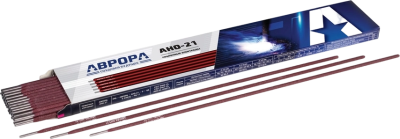 Электроды сварочные АВРОРА АНО-21 d.2,5мм (1кг)