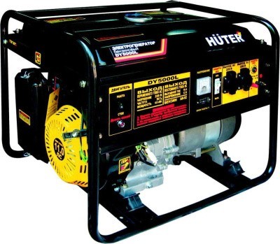 Бензиновый генератор Huter DY5000L
