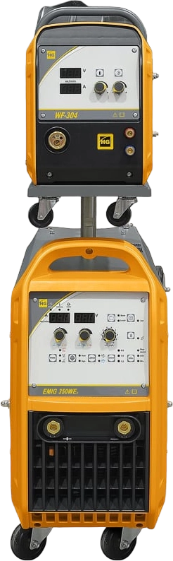 Фото Полуавтомат сварочный HUGONG EMIG 350WE III (цифровой подающий) (без горелки и кабель-пакета) от011000222