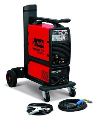 Сварочный полуавтомат Telwin INVERPULSE 320 MIGTIGMMA 400V AQUA