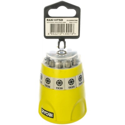 Ryobi набор бит Torx RAK10TSD 5132002788