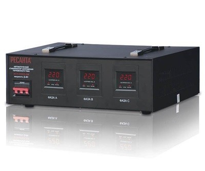 Стабилизатор напряжения Ресанта АСН-3000/3-ЭМ